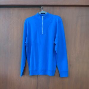 NWT G/FORE Vibrant Blue Wool Blend Sweater